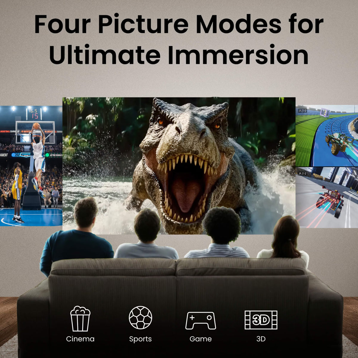 BenQ TH575i 3,800 ANSI Lumens 1080p Full HD Home Cinema & Gaming Projector