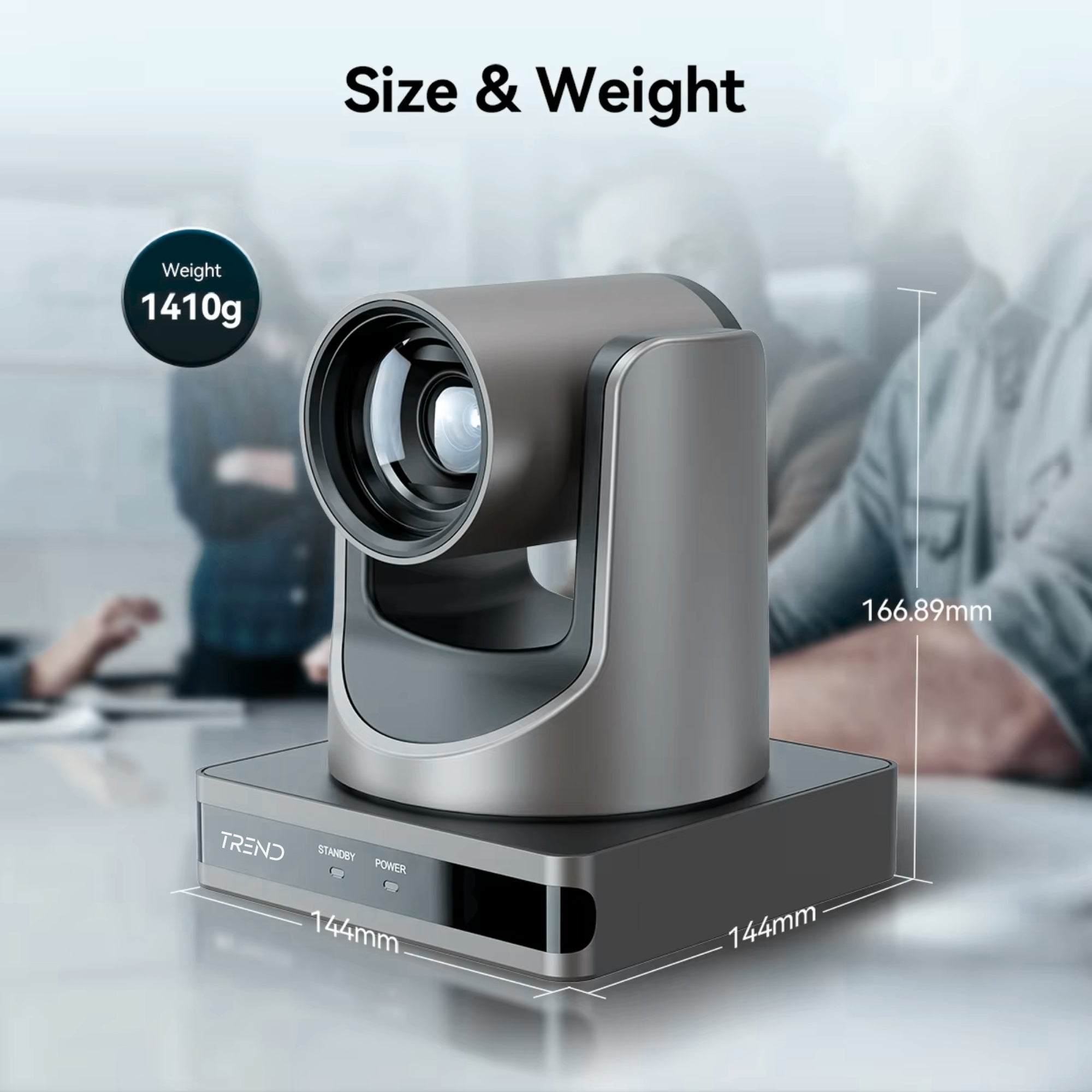 TREND TR-OBS204K 4K UHD 20X Optical Zoom PTZ Video Conferencing Camera