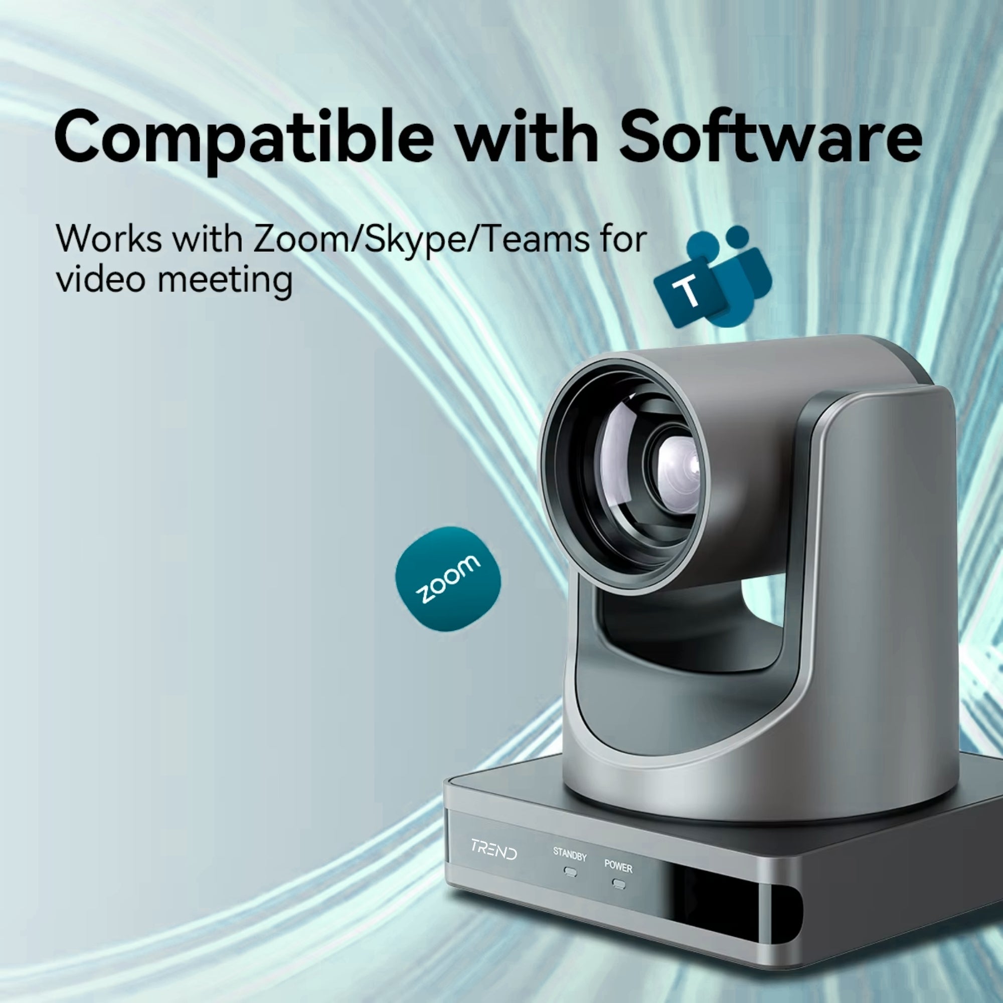 TREND TR-OBS204K 4K UHD 20X Optical Zoom PTZ Video Conferencing Camera