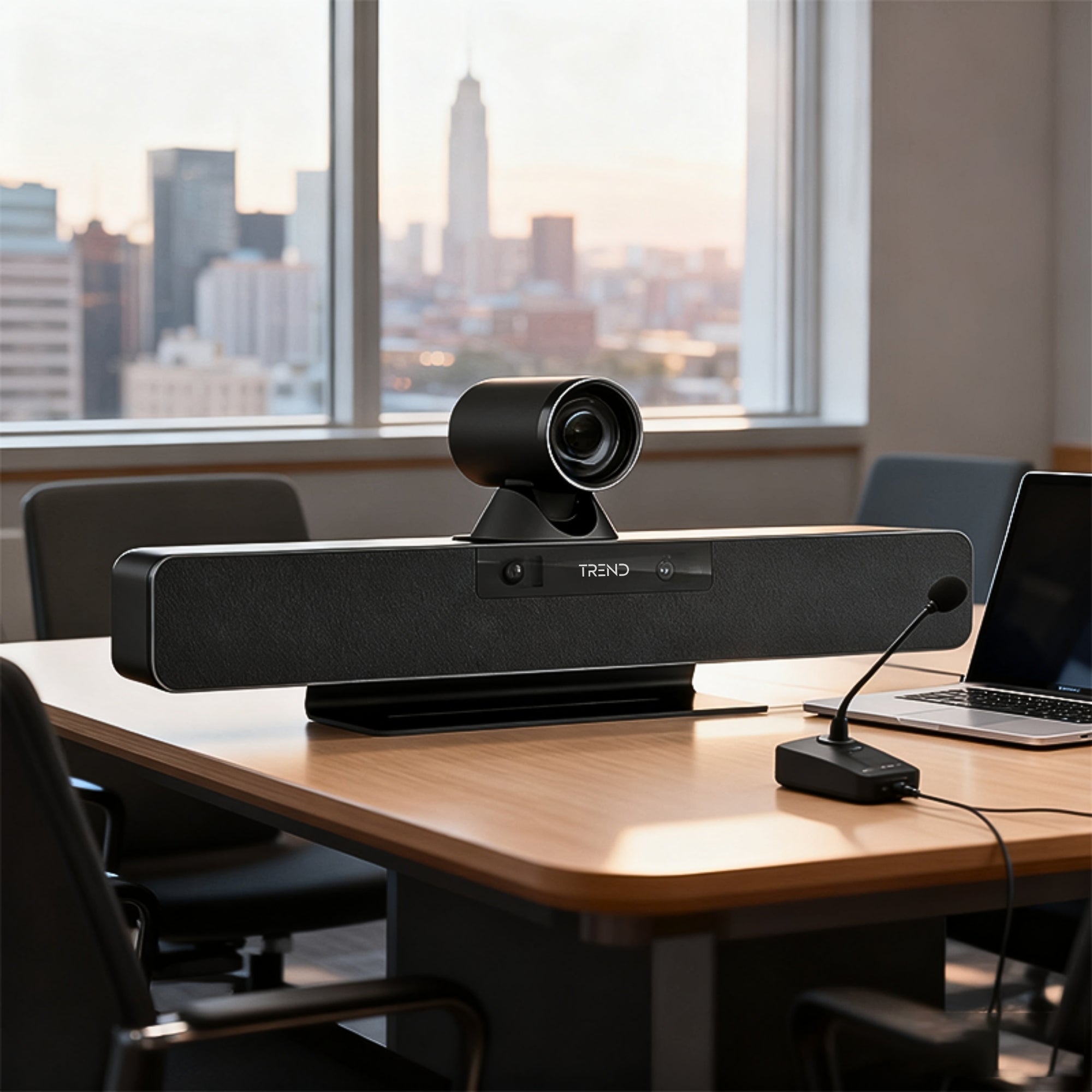 TREND TR-OBS606-IV Dual-Lens 4K All-In-One USB Video Conferencing Bar