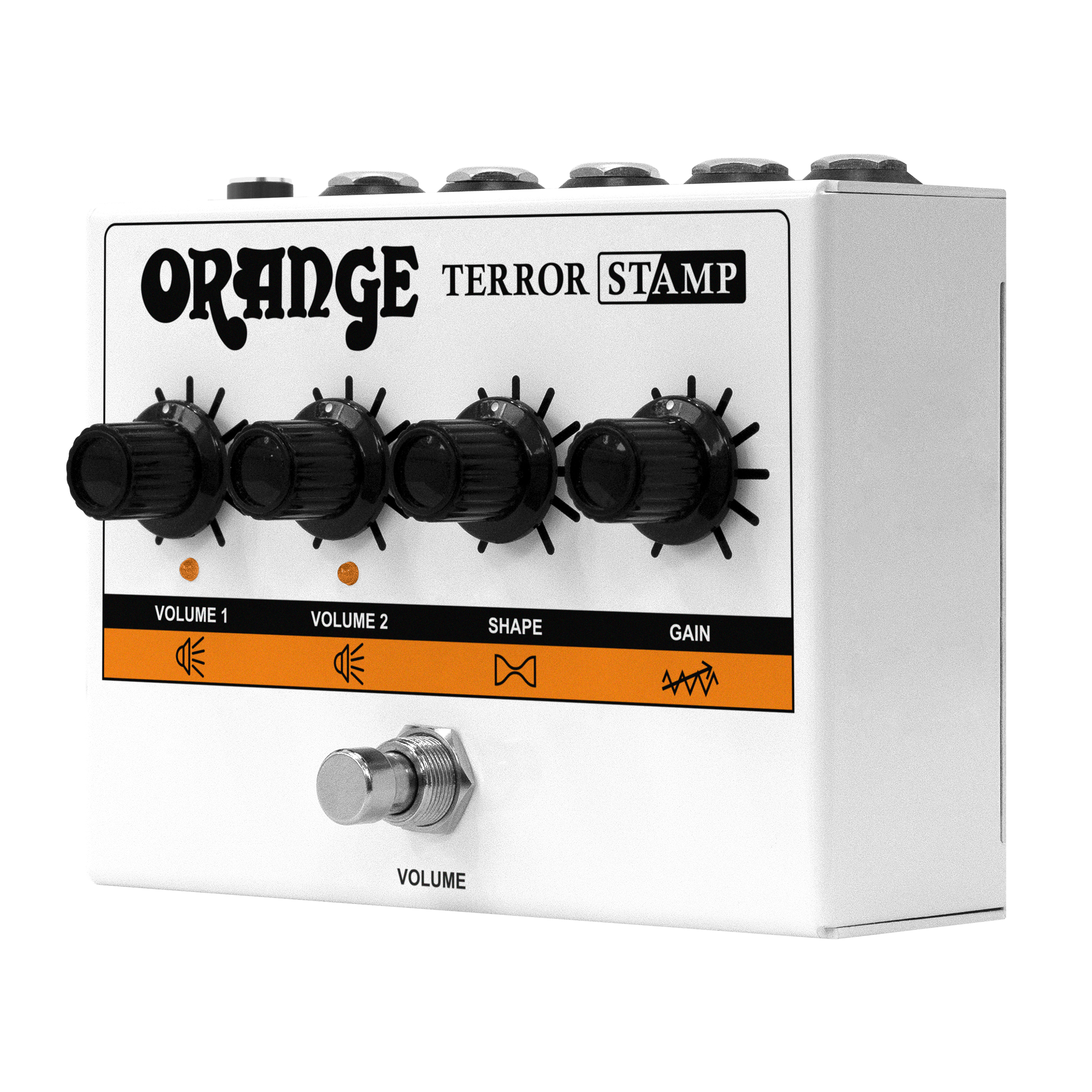 Orange Terror Stamp 20W Hybrid Valve With ECC83 Tube, CabSim Output & FX Loop Guitar Amplifier Pedal