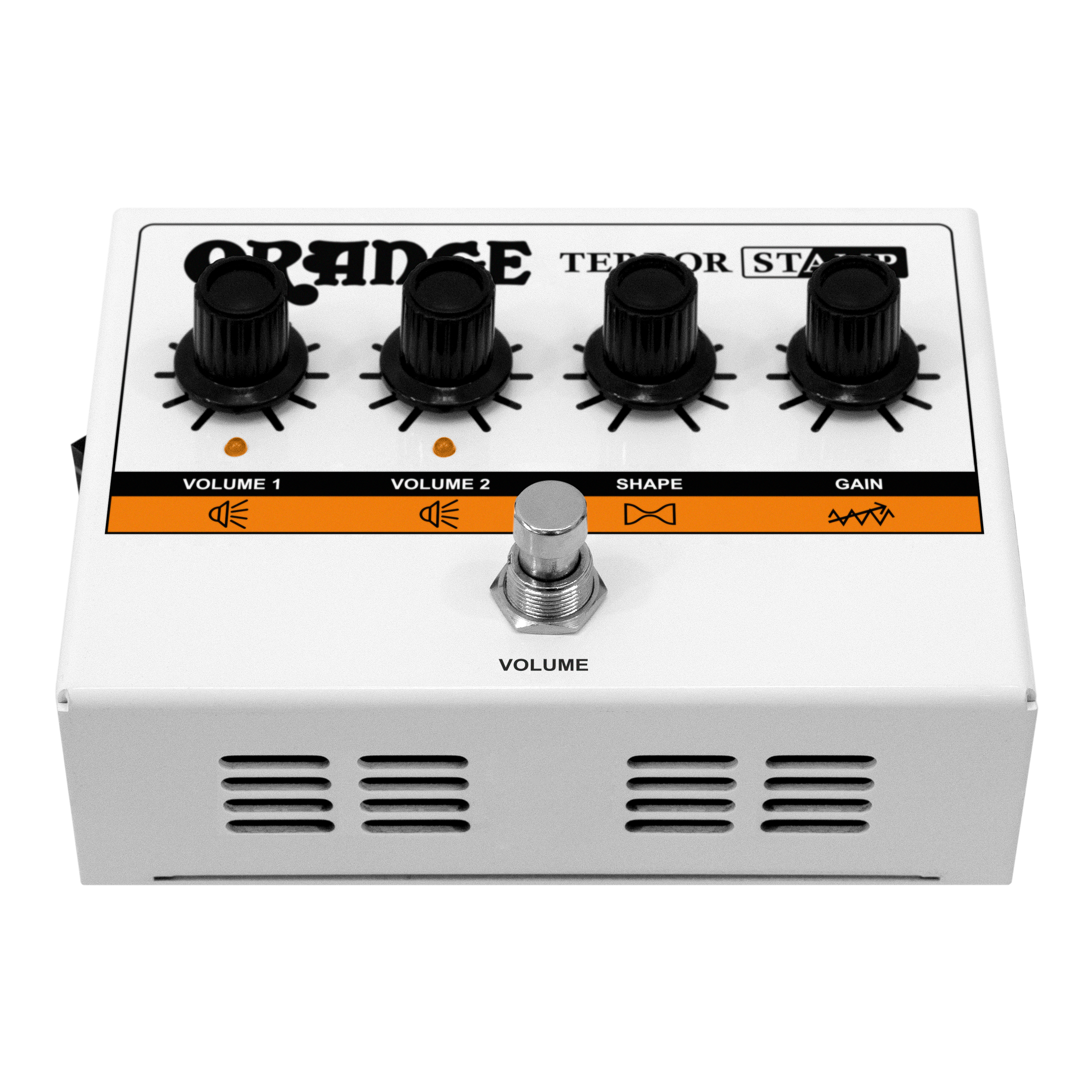 Orange Terror Stamp 20W Hybrid Valve With ECC83 Tube, CabSim Output & FX Loop Guitar Amplifier Pedal