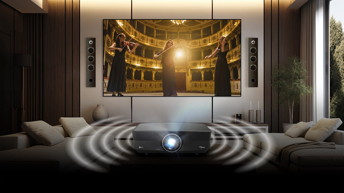 Optoma UHZ68LV 4K UHD 5000 Lumens Dual Laser Home Cinema Projector