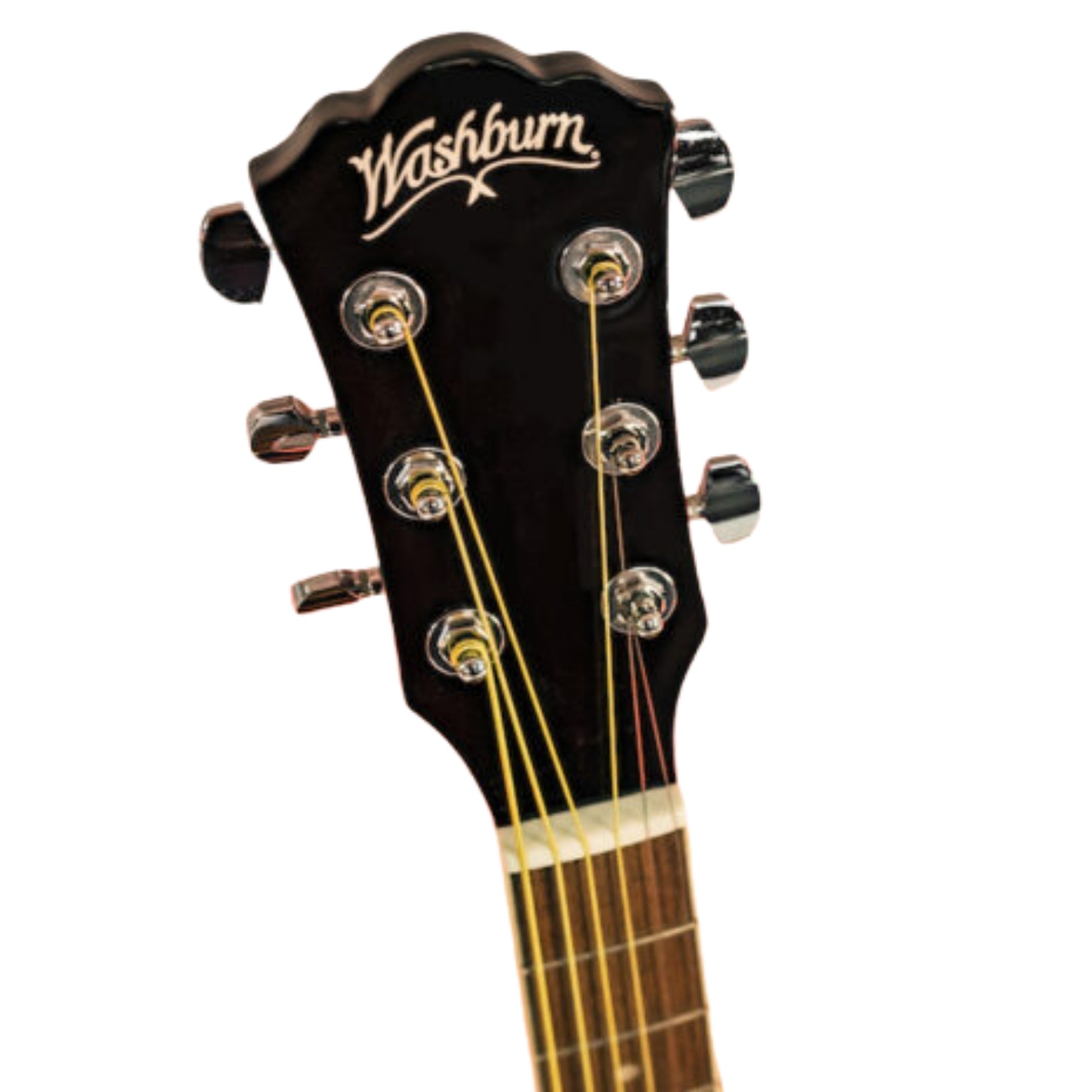 Washburn WA90CEVSB-U Vintage Series Dreadnought With 6-String Barcus Berry LX4 Preamp & Built-in Tuner Electro-Acoustic Guitar – Vintage Sunburst