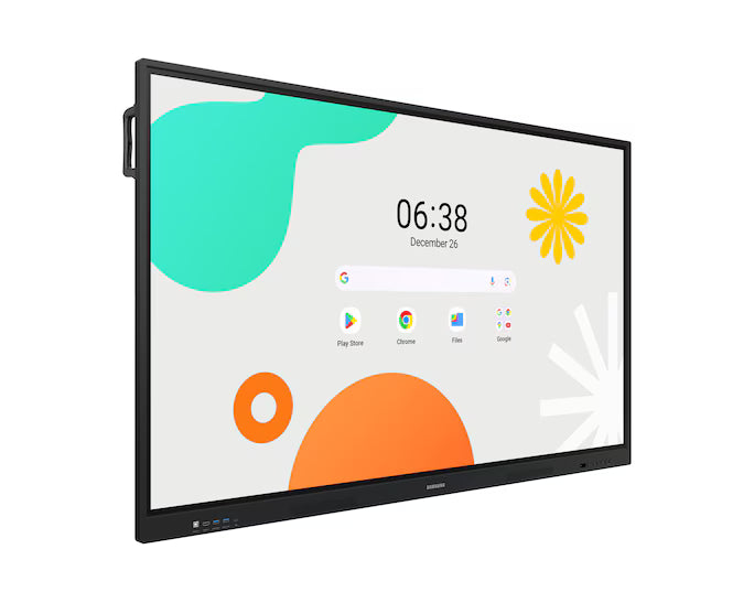 Samsung WA65F 65-Inch 4K UHD 40 Points Multi-Touch With EDLA Certified Smart Interactive Display (8GB RAM, 64GB ROM, Android 14.0)