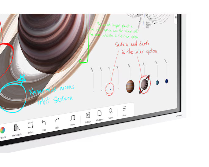 Samsung Flip Pro WM55B 55-Inch 4K UHD 20 Points Multi-Touch Smart Interactive Display