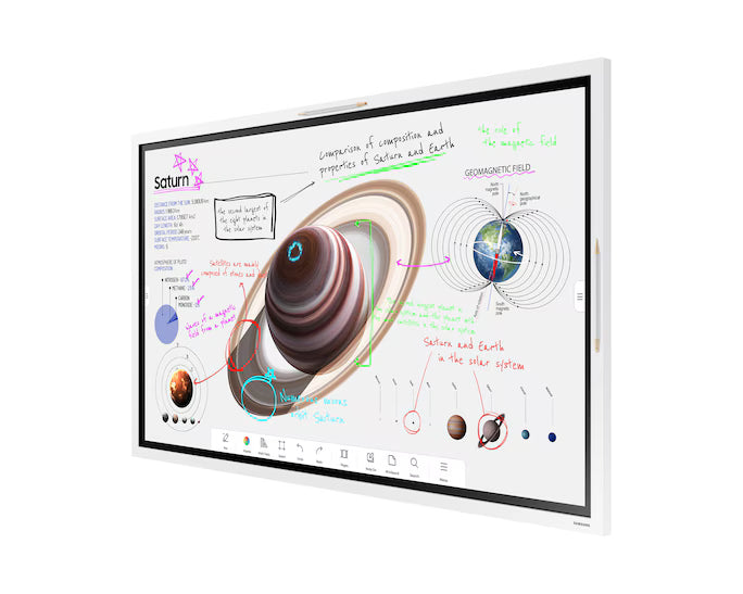 Samsung Flip Pro WM55B 55-Inch 4K UHD 20 Points Multi-Touch Smart Interactive Display
