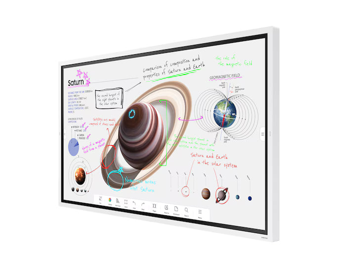 Samsung Flip Pro WM65B 65-Inch 4K UHD 20 Points Multi-Touch Smart Interactive Display