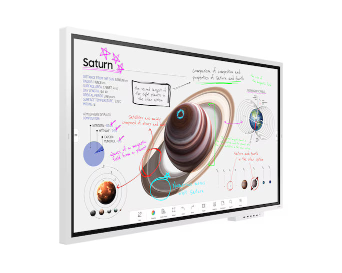 Samsung Flip Pro WM65B 65-Inch 4K UHD 20 Points Multi-Touch Smart Interactive Display