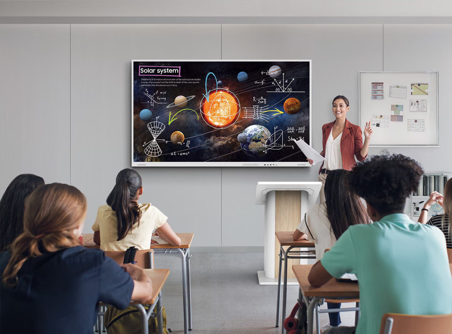 Samsung Flip Pro WM85B 85-Inch 4K UHD 20 Points Multi-Touch Smart Interactive Display
