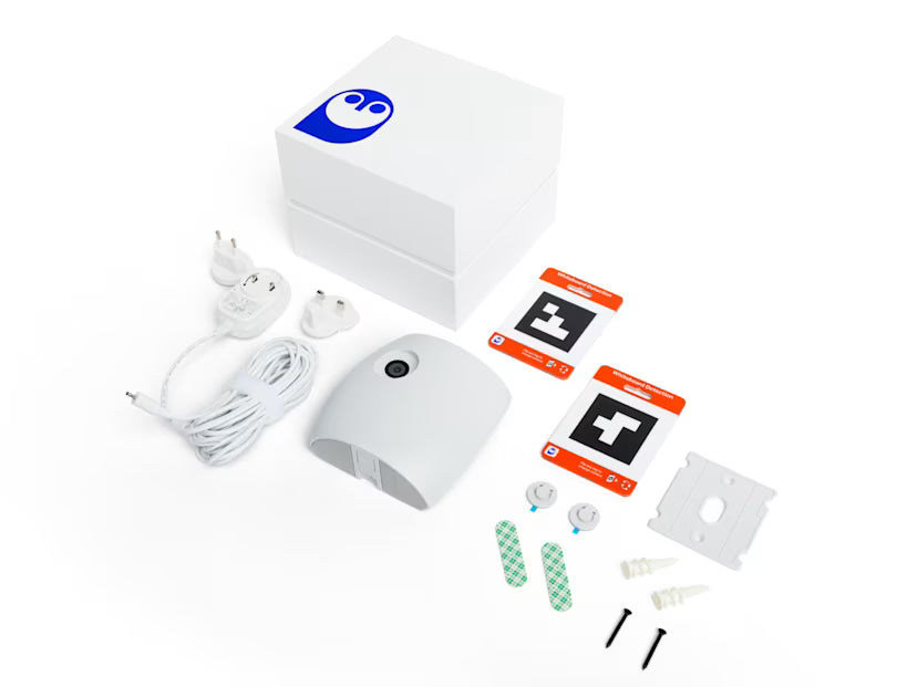 Owl Labs Whiteboard Owl 1080p HD Smart AI Whiteboard Camera for Hybrid Meetings