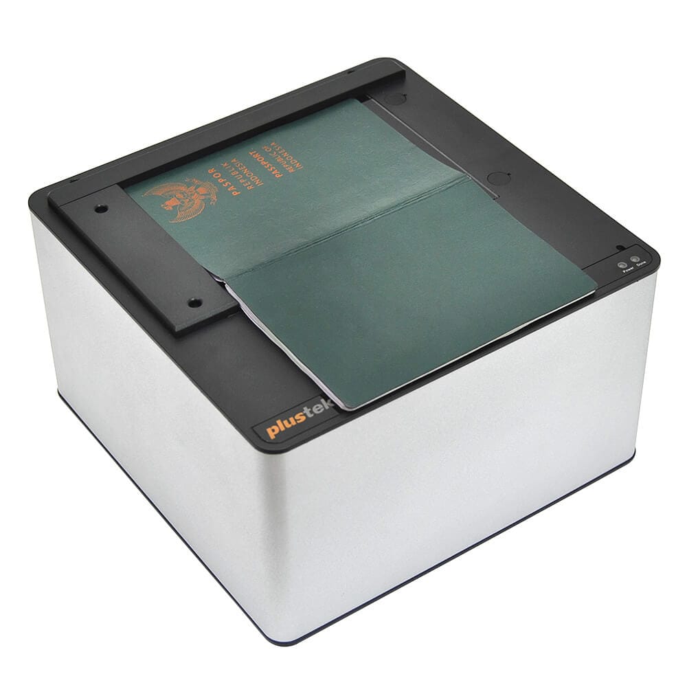 Plustek SecureScan X50 – High-Speed Passport Scanner, ICAO Compliant, USB Powered