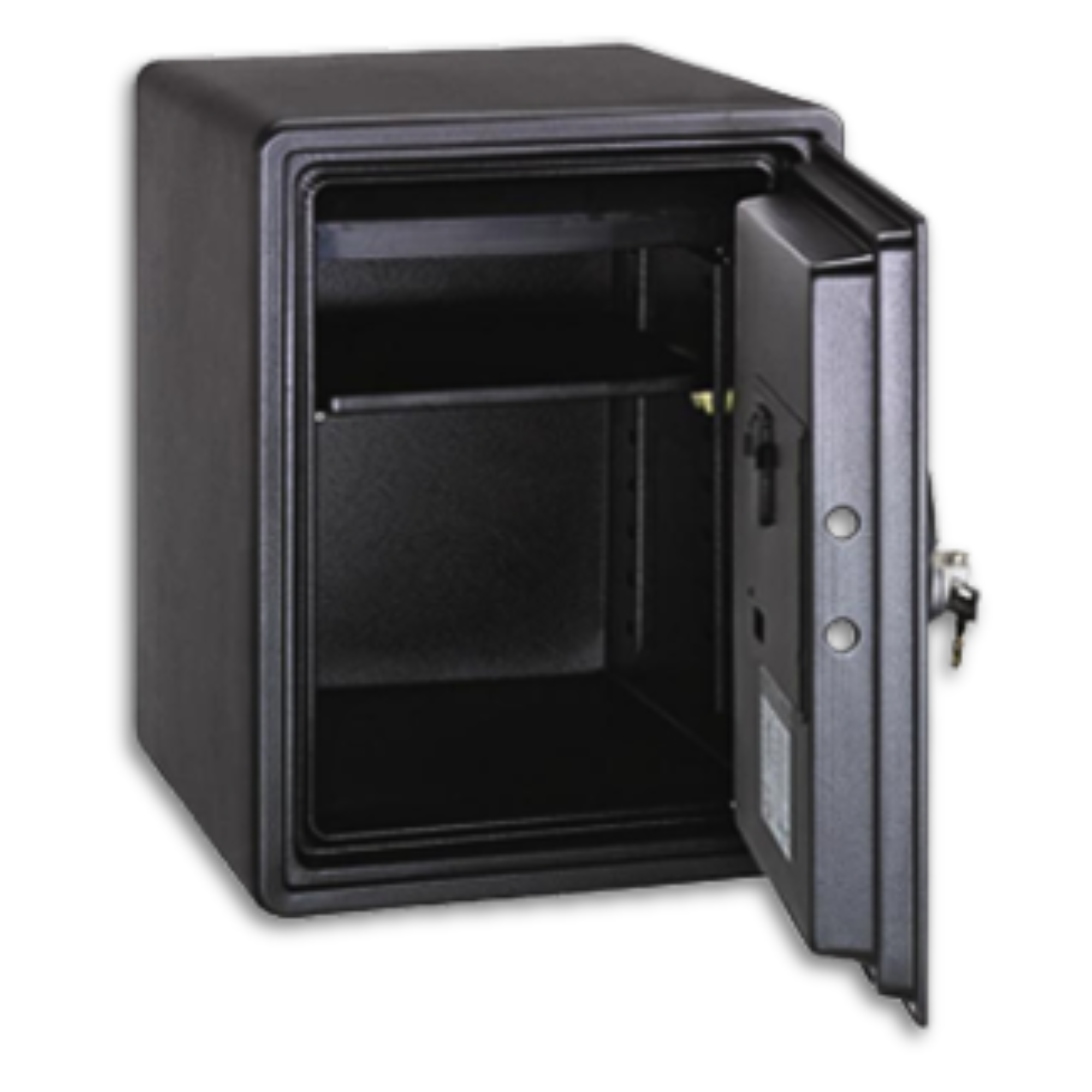 Eagle Safes YES-031DK Digital + Key Lock Fire Resistant Security Safe - Black