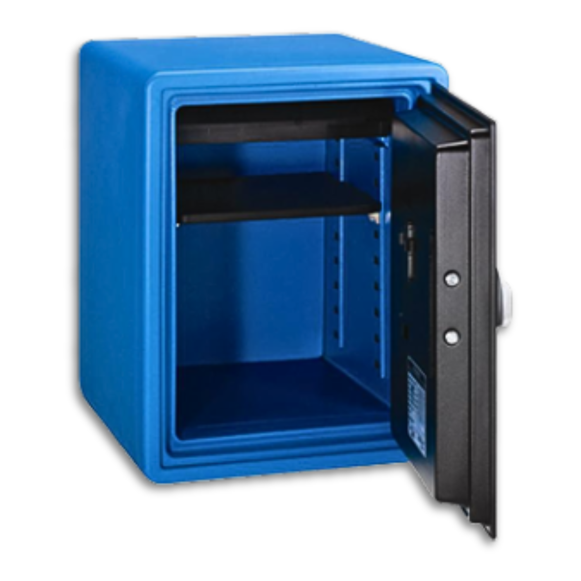 Eagle Safes YES-031DK Digital + Key Lock Fire Resistant Security Safe - Blue