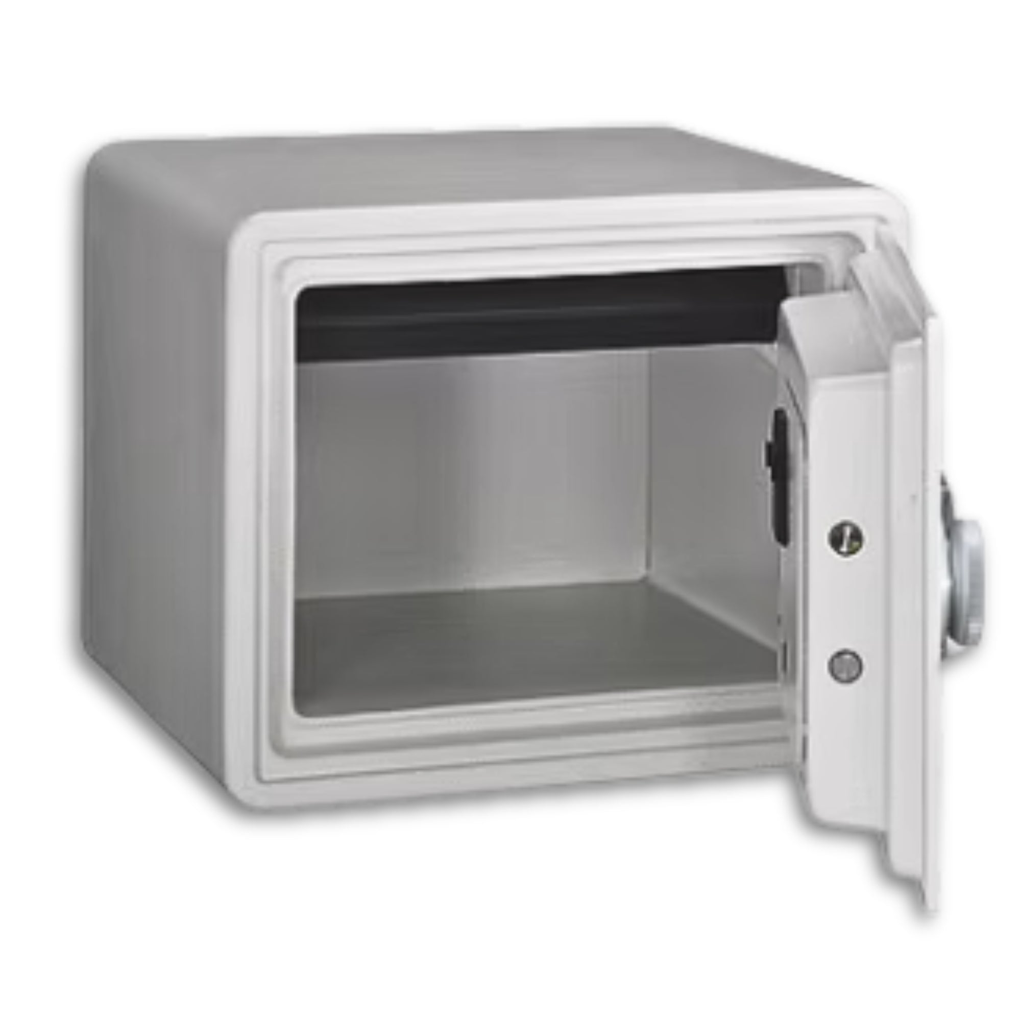 Eagle Safes YESM-015K Digital + Key Lock Fire Resistant Security Safe - White