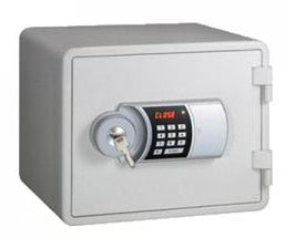 Eagle Safes Fire Resistant Safe (YESM-020K) - WHITE - Digital Lock + Key Lock