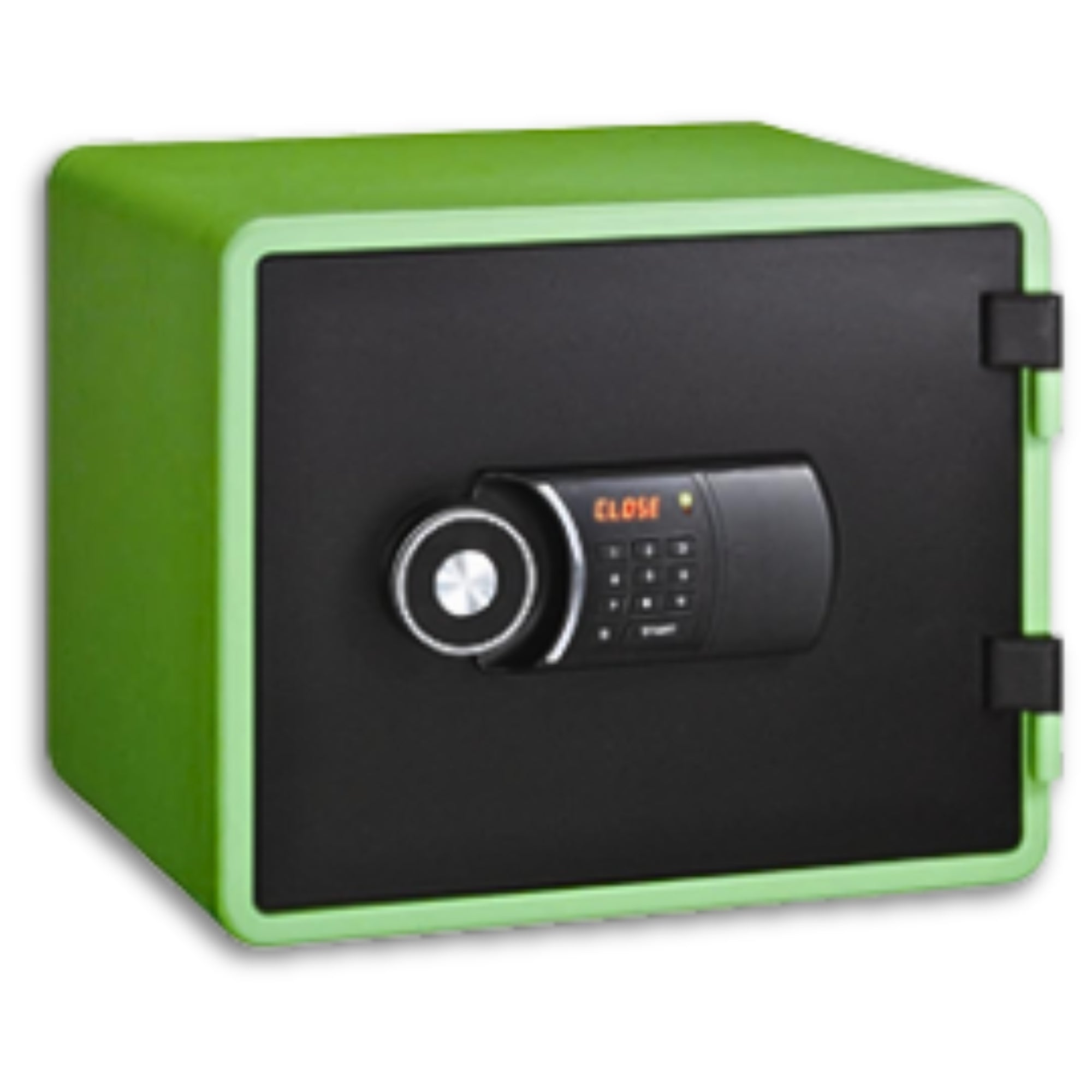 Eagle Safes YESM-020K Digital + Key Lock Fire Resistant Security Safe - Green