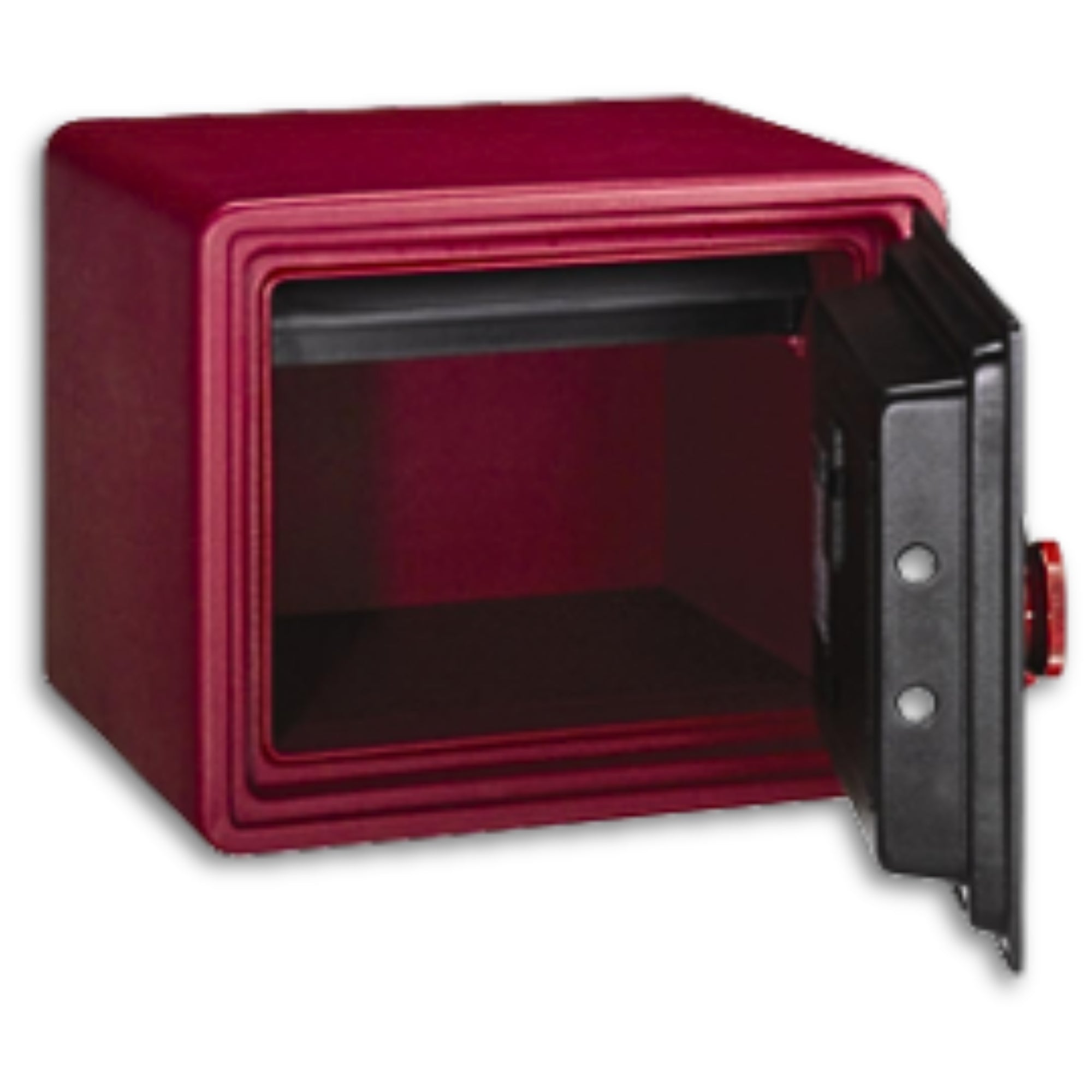 Eagle Safes YESM-020K Digital + Key Lock Fire Resistant Security Safe - Red