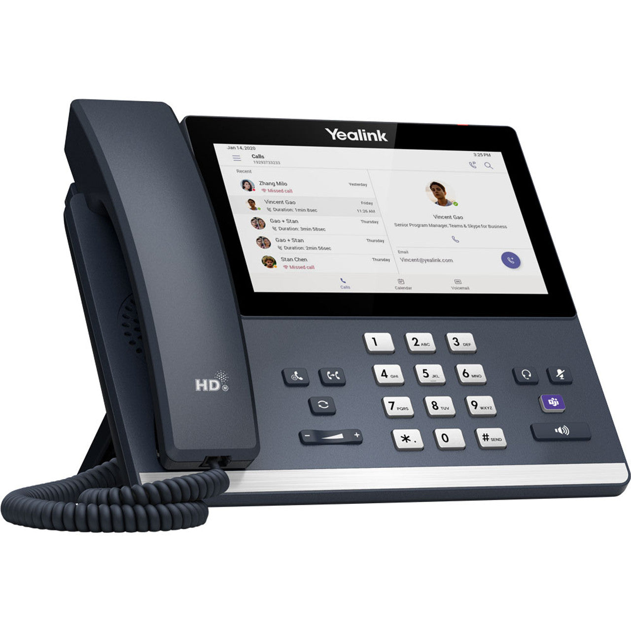 Yealink MP56 E2 Teams Edition – Smart Business Phone with Android 13, 7-Inch Touch Screen, Bluetooth 5.2, and Enhanced Microsoft Teams Integration