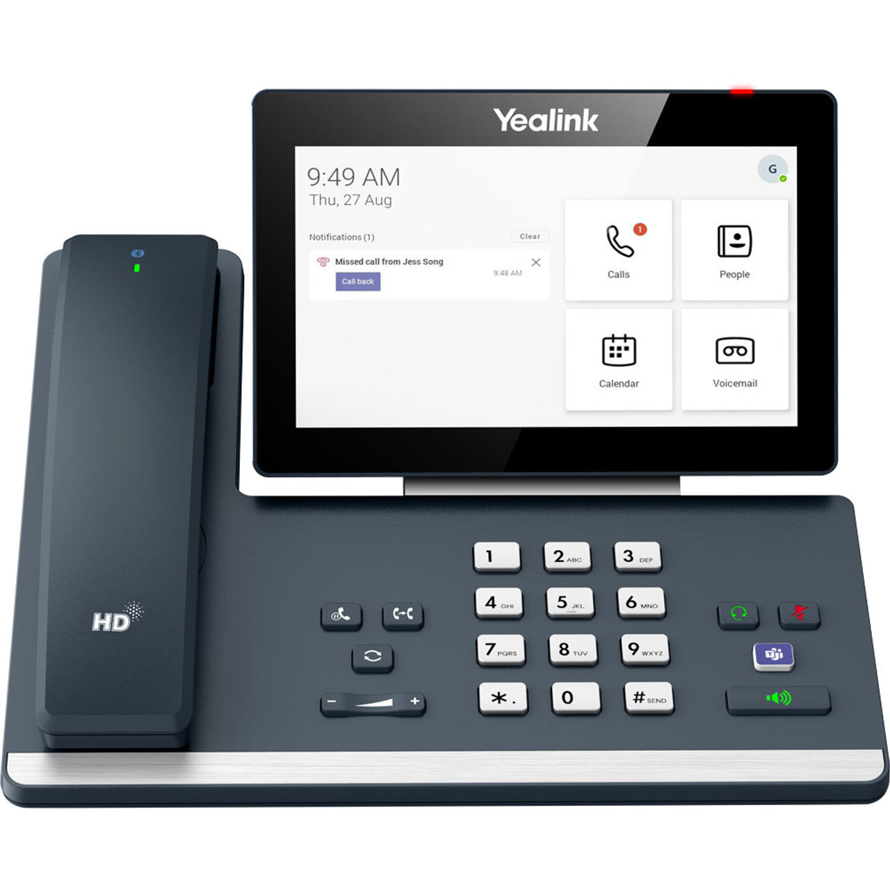 Yealink MP58 E2 Teams Smart Business Phone – Android 13.0, 7-Inch Adjustable Touch Screen, Bluetooth 5.2, PoE, and Built-in Wi-Fi – Designed for Enhanced Microsoft Teams Experience