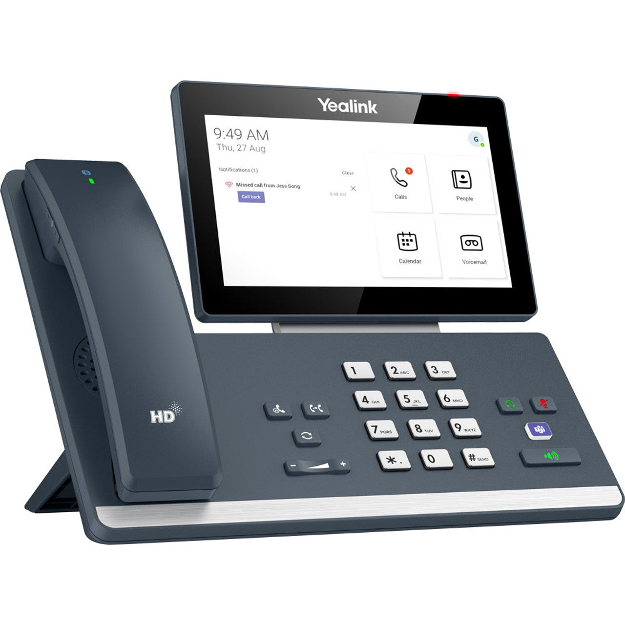 Yealink MP58 E2 Teams Smart Business Phone – Android 13.0, 7-Inch Adjustable Touch Screen, Bluetooth 5.2, PoE, and Built-in Wi-Fi – Designed for Enhanced Microsoft Teams Experience