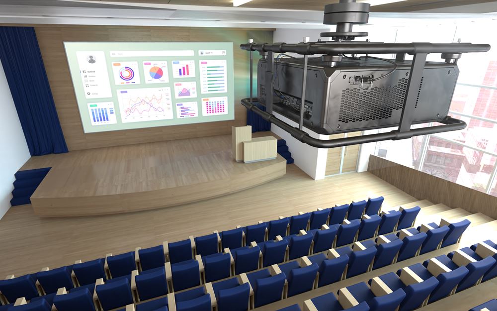 Optoma ZU1700 17,000 Lumens WUXGA Professional Laser Projector (Lens Optional)