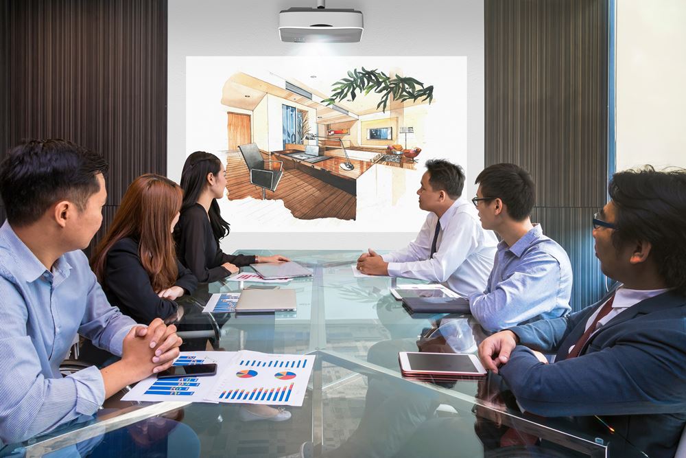 Optoma ZU500USTe 5000 Lumens WUXGA Ultra Short Throw Laser Projector