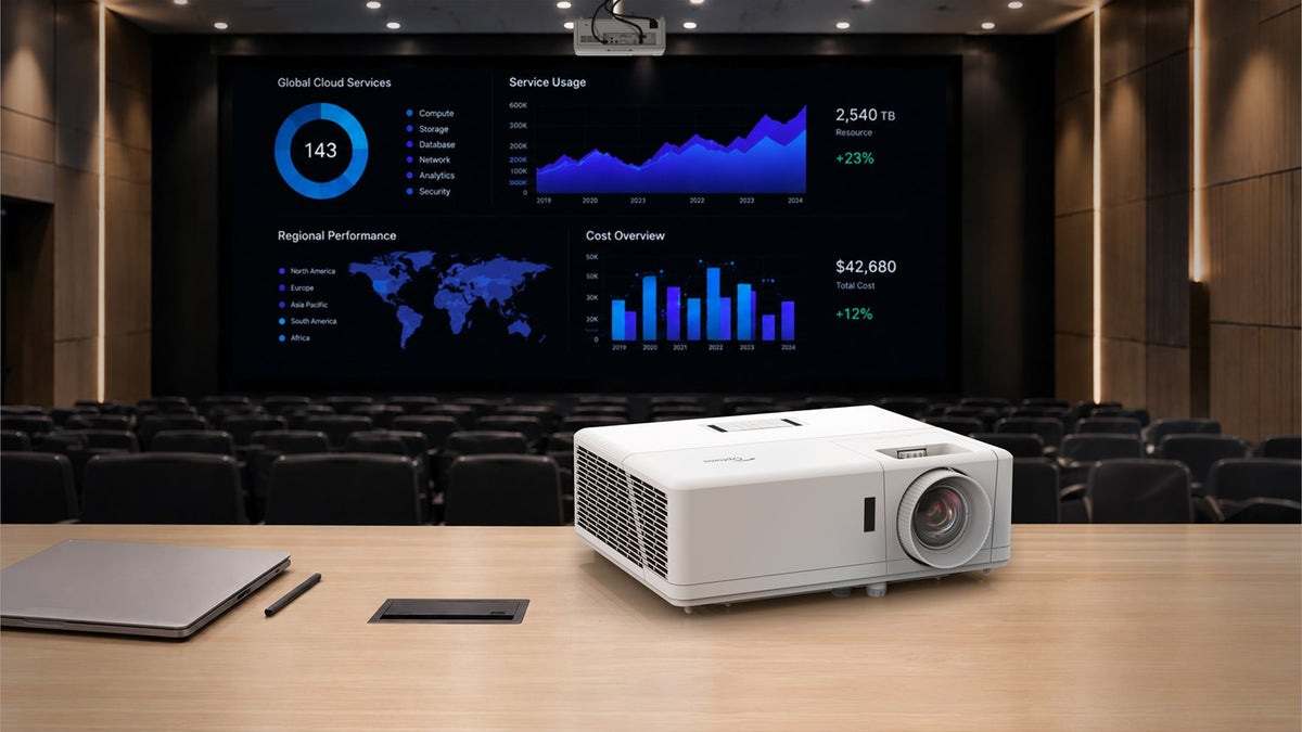 Optoma ZU550 5700 Lumens WUXGA DuraCore Laser Projector