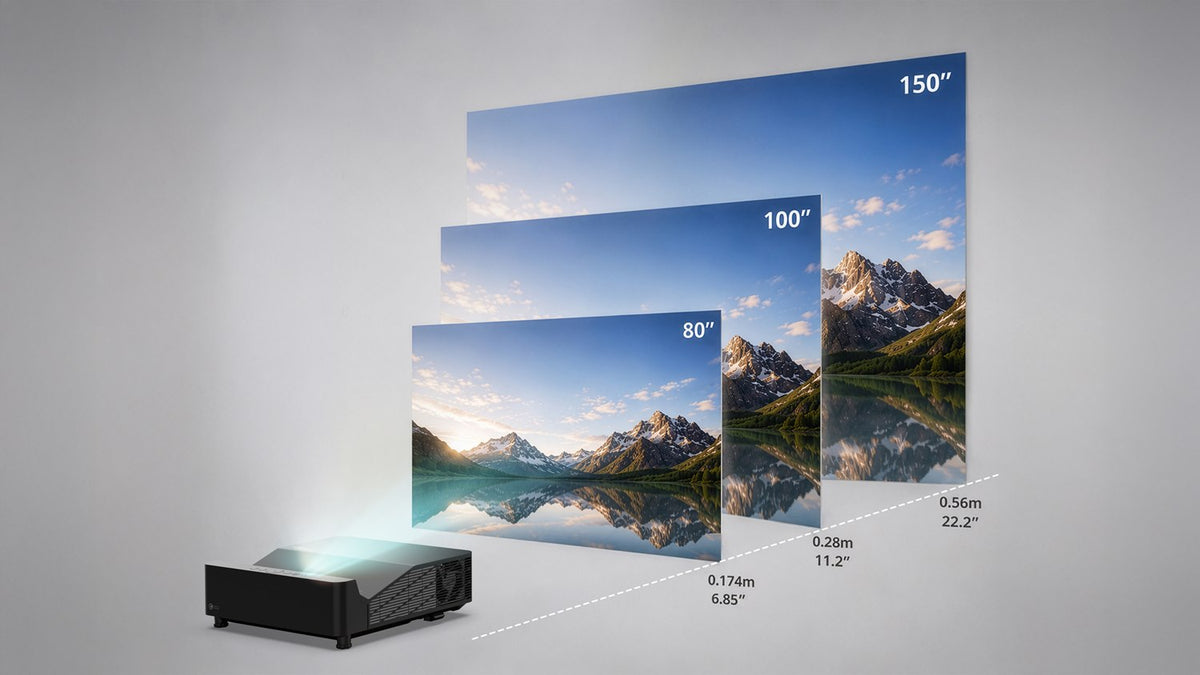 Optoma ZU600UST-B 6000 Lumens WUXGA Ultra Short Throw Laser Projector