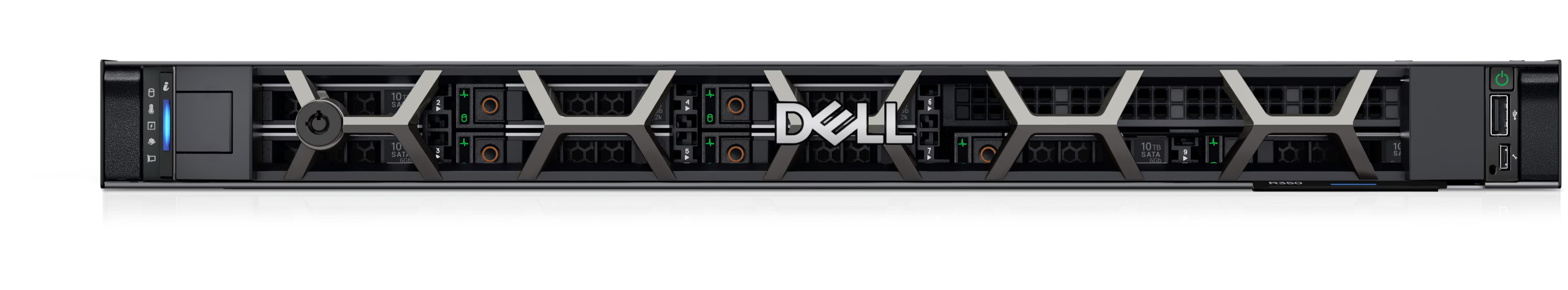Dell PowerEdge R350 Rack Server | Intel Xeon E-2314 | 8 GB | 4TB | 600 W | 3 Year