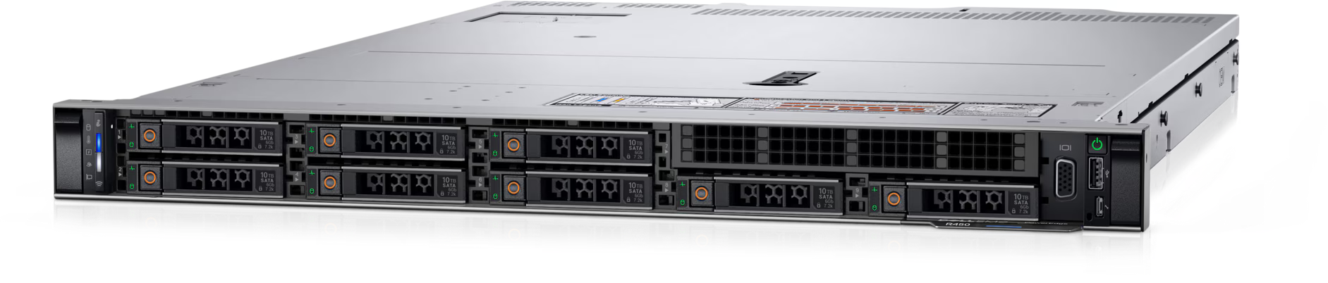 Dell PowerEdge R450 Rack Server | Intel Xeon Silver 4310 | 16 GB | 2.4 TB | (1+1), 700W | 3 Year