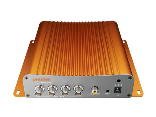 Plustek nDVR 540 Network Digital Video Recorder – 4-CH Embedded Solution, H.264 Compression, Multi-Site Monitoring