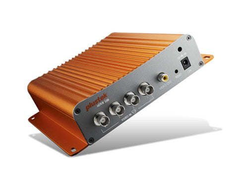 Plustek nDVR 540 Network Digital Video Recorder – 4-CH Embedded Solution, H.264 Compression, Multi-Site Monitoring