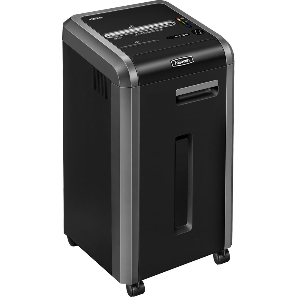 Fellowes Powershred 225Mi Micro-Cut Paper Shredder – Black – 14-Sheet Capacity, P-5 Security Level, 60-Liter Bin, 100% Jam Proof, Silent Shred®, Safe Sense® Technology