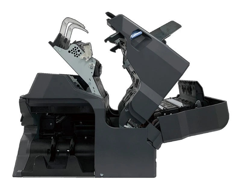 Trieuse de billets Hitachi IH-210 – 3 bacs, double capteur CIS couleur, capacité de 32 devises