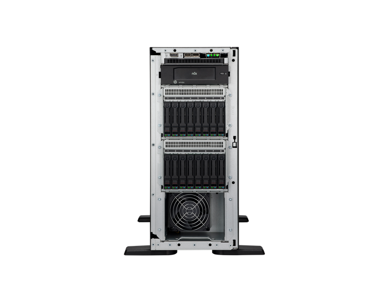 HPE ProLiant ML110 Gen10 Tower Server - Intel Xeon Gold 5416S, 32GB DDR5, 8 Small Form Factor (SFF) Drive Bays (Model: P55641-421)