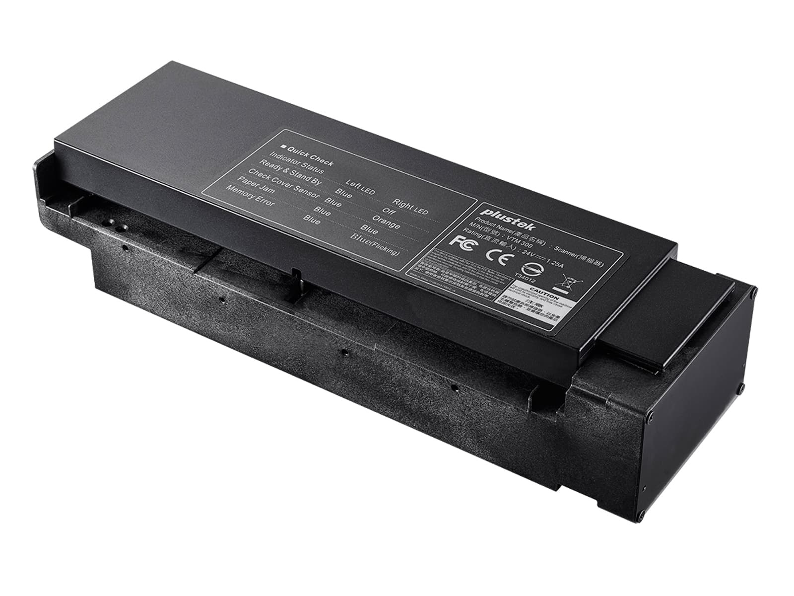 Plustek Scan Module VTM 300 – Compact Kiosk Scanner, Dual Paper Eject, Barcode Recognition, 30ppm Scanning Speed for Banking, Healthcare, and Education